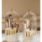 360° Rotatable Transparent Makeup Organizer - Piev House Brush