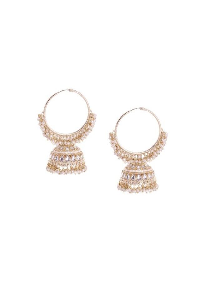 buy-priyaasi-elegant-women-white-brass-earrings-with-pattern-and-secured-with-post-and-back-closure-and-styled-in-ideal-for-ethnic-moments-perfect-for-fashion-forward-occasions_cjk