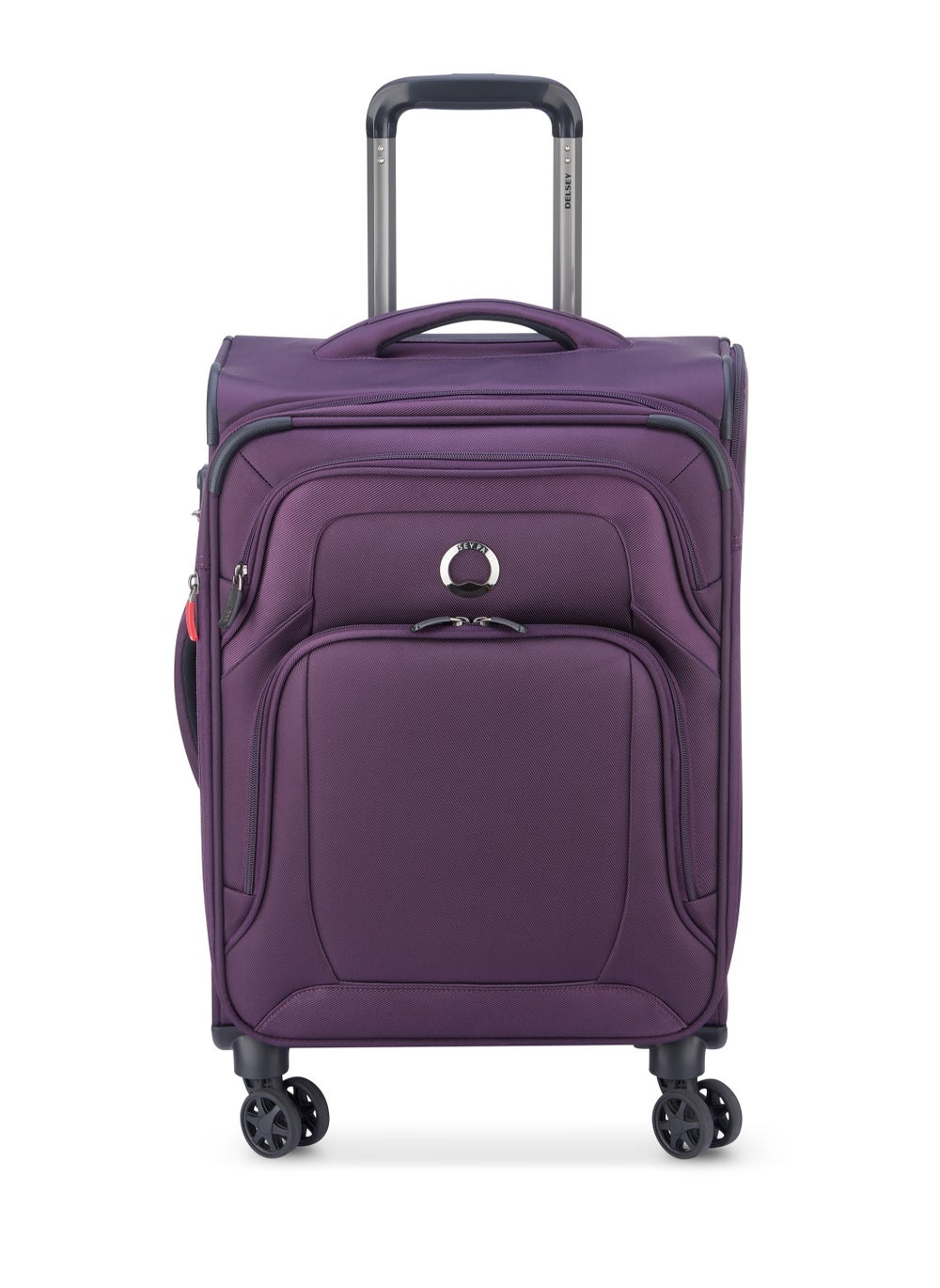 buy-delsey-paris-optimax-lite-55cm-softcase-4-double-wheel-expandable-cabin-luggage-trolley-purple_prw