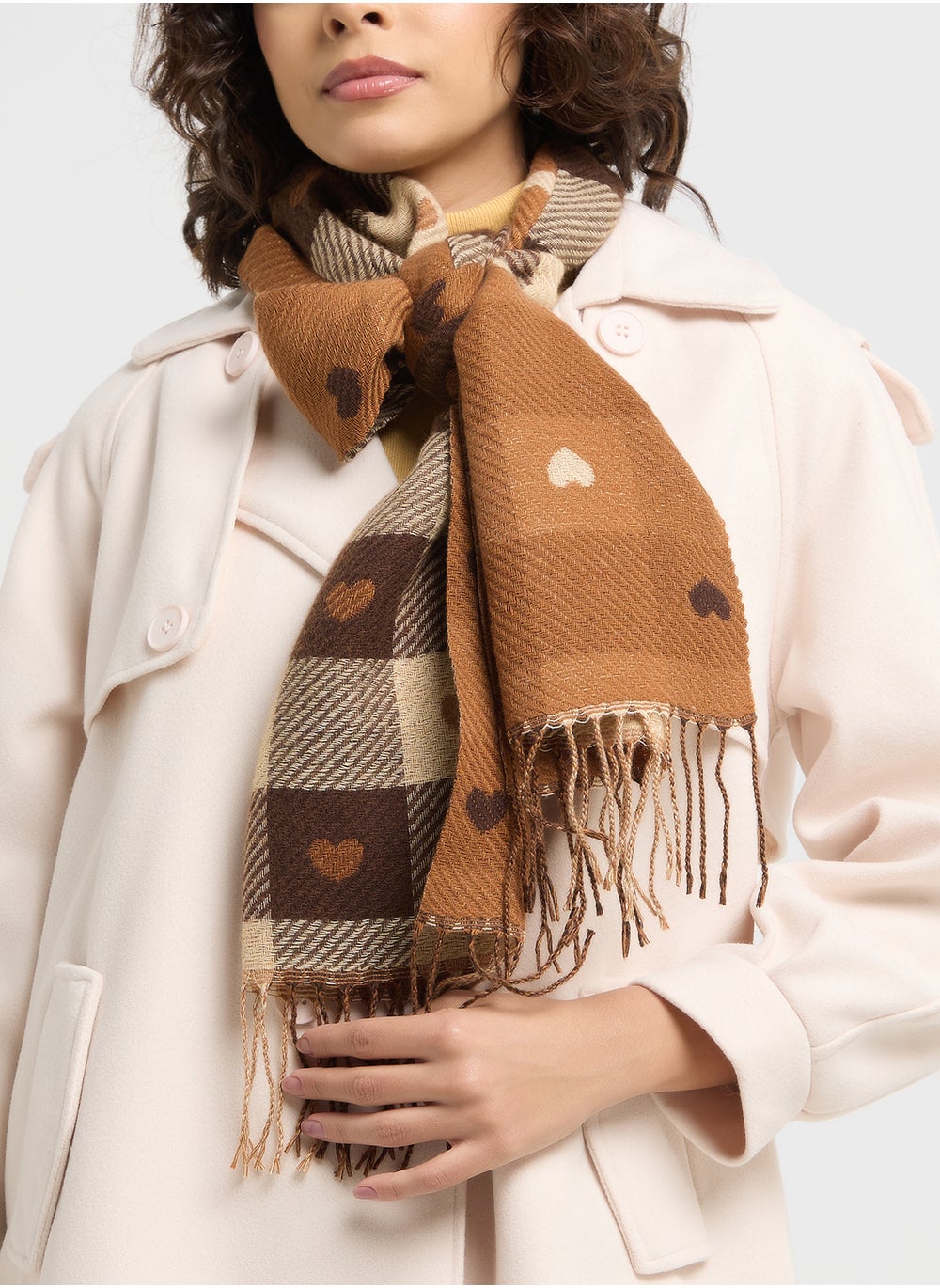 buy-ginger-light-weight-check-pattern-heart-winter-scarf_e4c