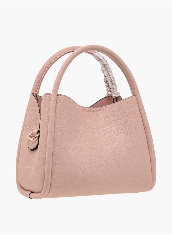buy-paprika-solid-tote-bag-with-adjustable-strap-and-scarf-accent_acl