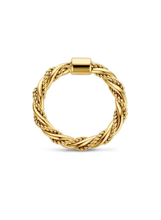 buy-cerruti-1881-giulia-twisted-cable-gold-plated-simple-ring-for-women_4ct