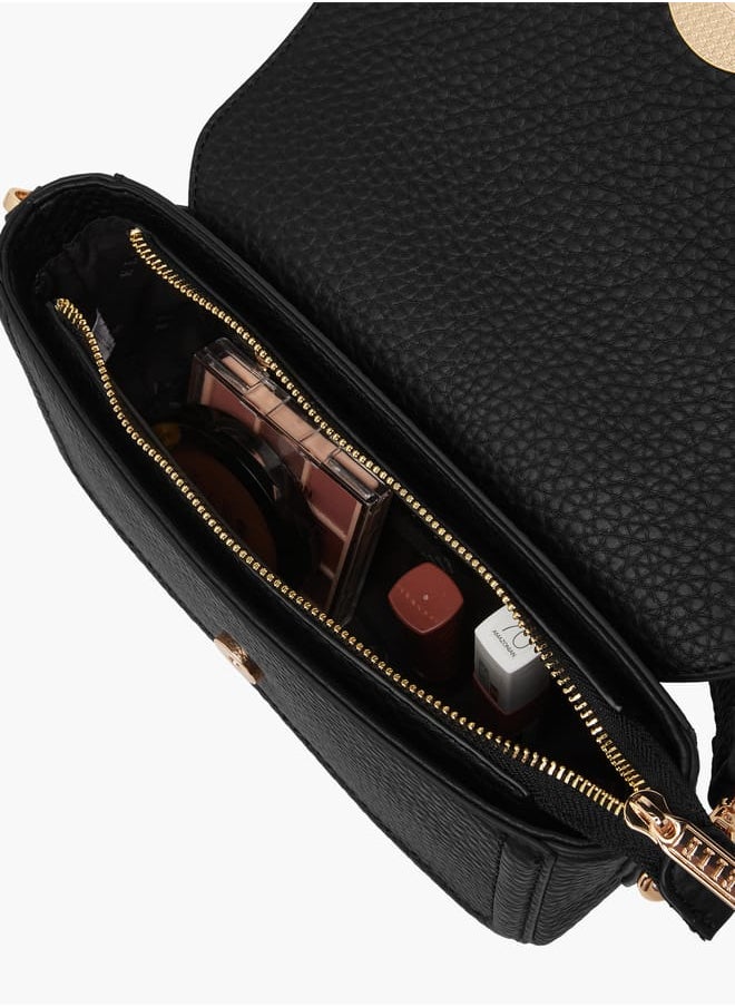 buy-elle-women-monogram-accent-crossbody-bag-with-detachable-strap-and-flap-closure_yd8