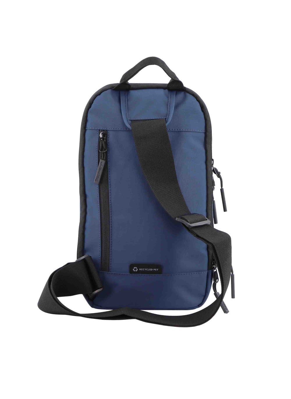 buy-discovery-discovery-shield-rpet-polyester-sling-cross-bag-blue-durable-lightweight-tablet-protective-outdoor-business-college-casual-cross-body-bag-with-multi-compartment-rfid-pocket_1x2