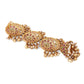 Gold & Pink Beaded Hair Accessory Ensemble