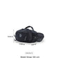 buy-discovery-discovery-body-spirit-nylon-ripstop-waist-bag-black-for-men-and-women-durable-lightweight-waterproof-hip-pack-bag-crossbody-sling-belt-bag-outdoor-hiking-trekking-running-camping_tdd