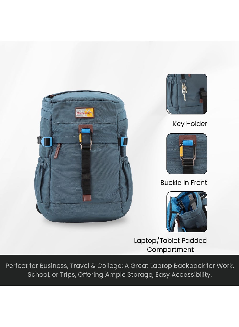 buy-discovery-discovery-icon-25-l-backpack-steel-blue-padded-laptop-backpack-durable-water-resistent-backpack-hiking-outdoor-travel-backpack-for-men-and-women_oho