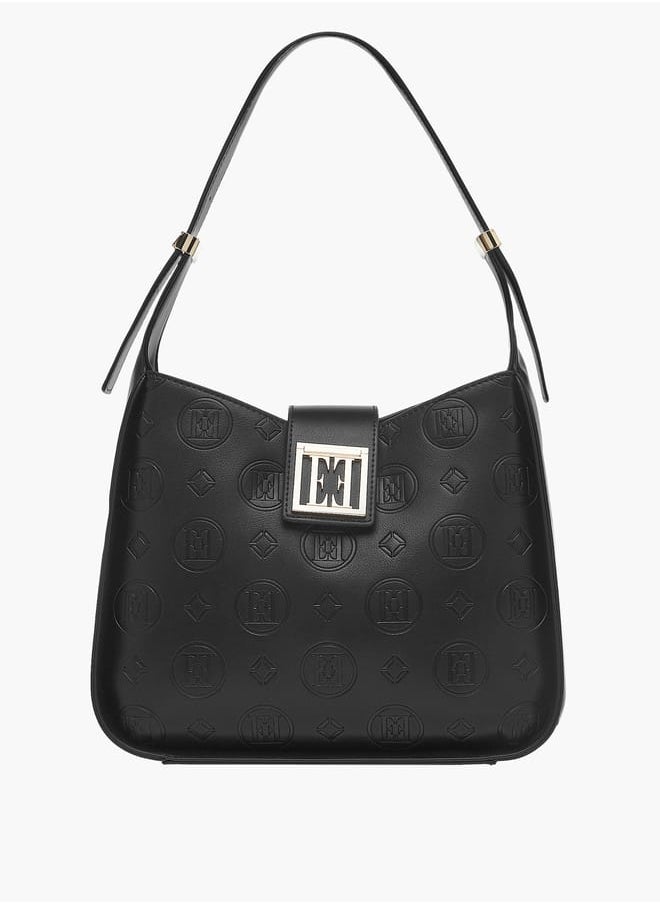 buy-elle-womens-monogram-embossed-shoulder-bag-with-button-closure-and-adjustable-strap_nnm