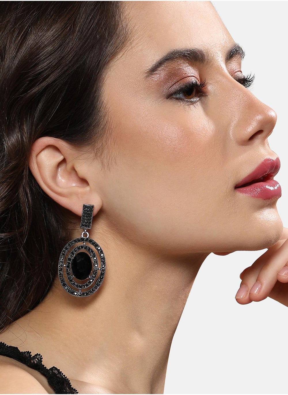 buy-sohi-embellished-lined-oval-drop-earrings_iju