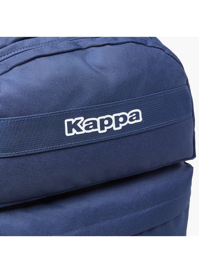 buy-kappa-men-s-solid-backpack-with-adjustable-straps-and-zip-closure_2qq