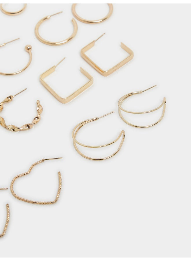 buy-styli-styli-set-of-9-plain-half-hoop-earrings_l0g