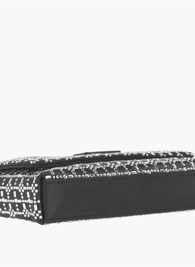 buy-missy-womens-missy-embellished-crossbody-bag-with-snap-button-closure-and-chain-strap_k1s