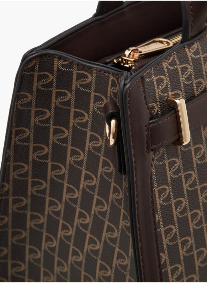 buy-paprika-women-s-monogram-print-tote-bag-with-detachable-strap-and-zip-closure_cvc