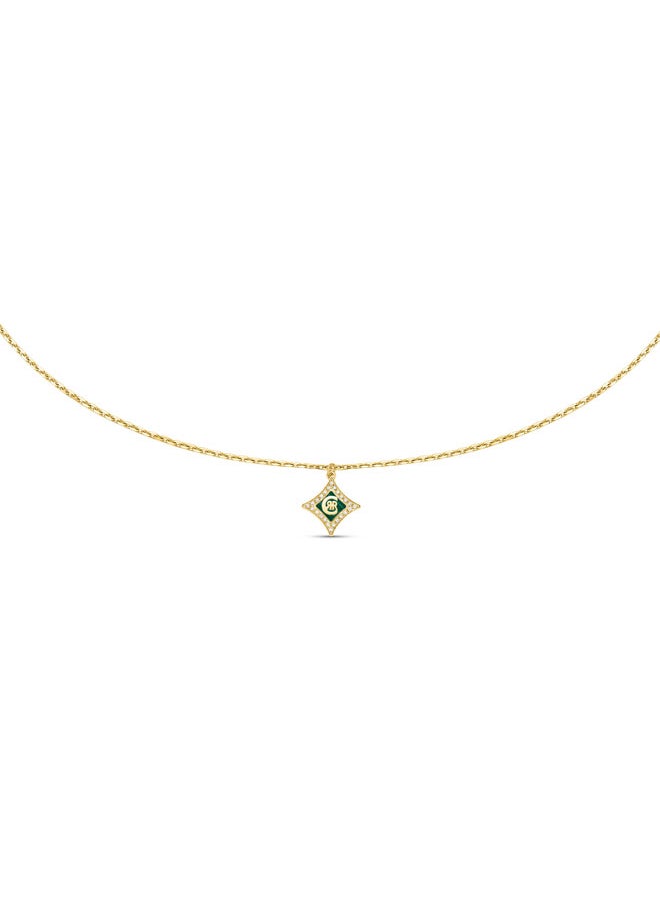buy-cerruti-1881-silvia-gold-plated-with-diamond-shaped-malachite-pendant-necklace-for-women_716