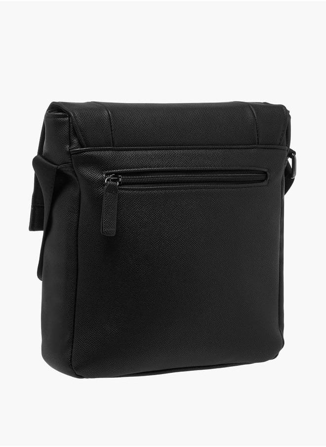buy-lbl-by-shoexpress-men-textured-crossbody-bag-with-adjustable-strap_kop