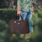 buy-senator-travel-duffle-bag-for-unisex-lightweight-nylon-bag-multi-pocket-water-scratch-resistant-adjustable-shoulder-strap-weekend-bag-convenient-carry-on-luggage-for-camping-training-34l-brown-ea218_9a9