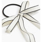 Elegant 2-Pack Bow-Detail Hair Elastics for Stylish Holds