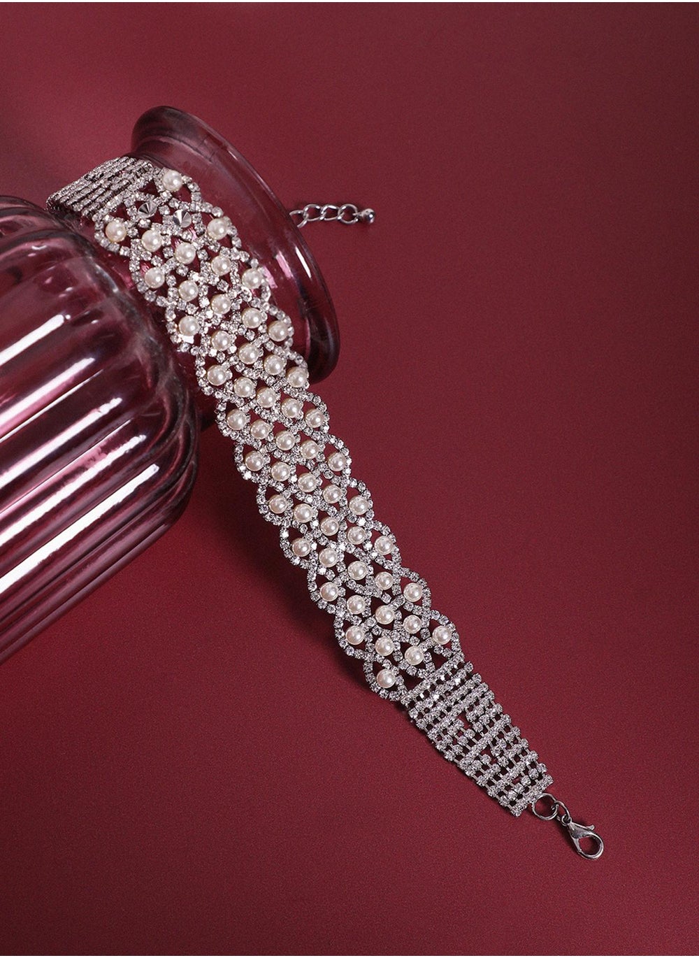 buy-sohi-pearl-crystal-choker-necklace_72g