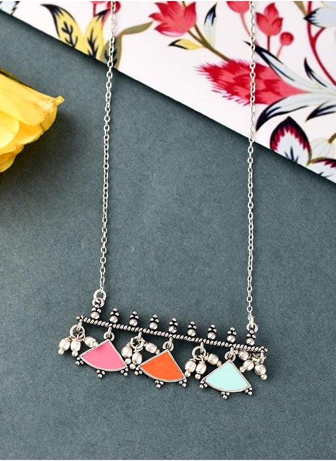 buy-voylla-bagh-e-fiza-enamel-embellished-brass-pendant_agb