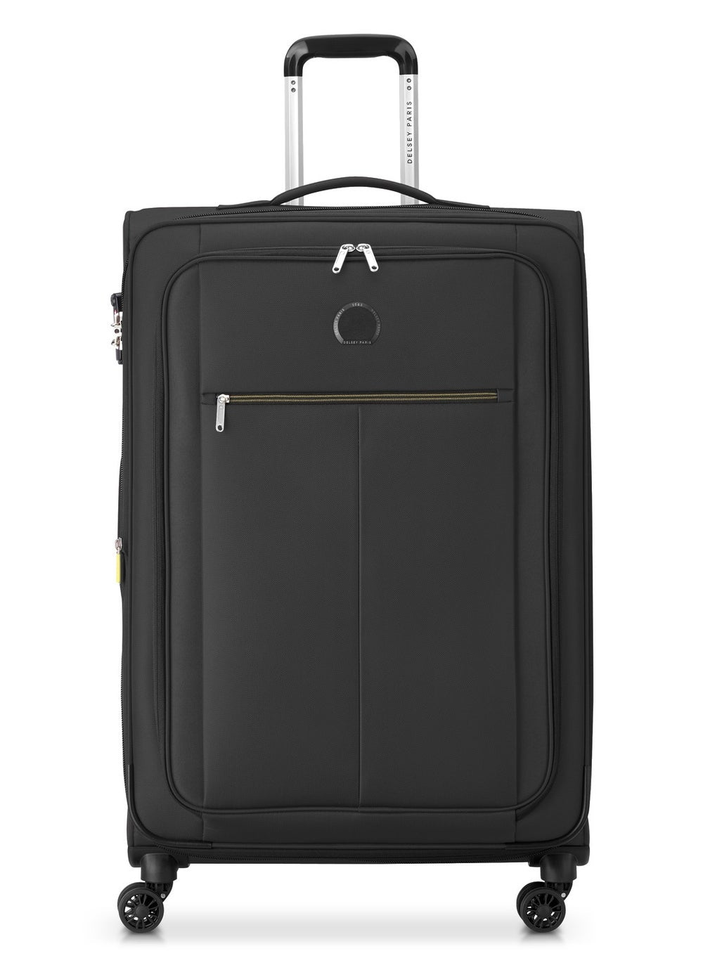 buy-delsey-paris-pin-up-6-78cm-softcase-4-double-wheel-expandable-check-in-trolley-case-black-00343082100_0az