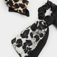Chic Animal Print Hair Scrunchies – Set of 2