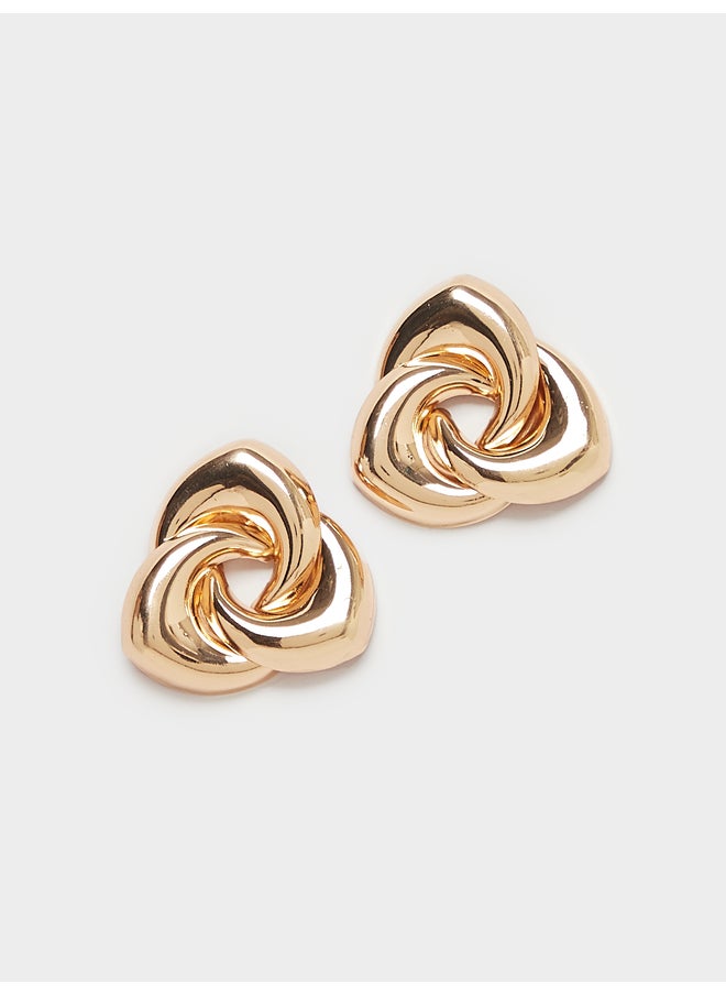 buy-styli-styli-metallic-finish-stud-earrings_z8j
