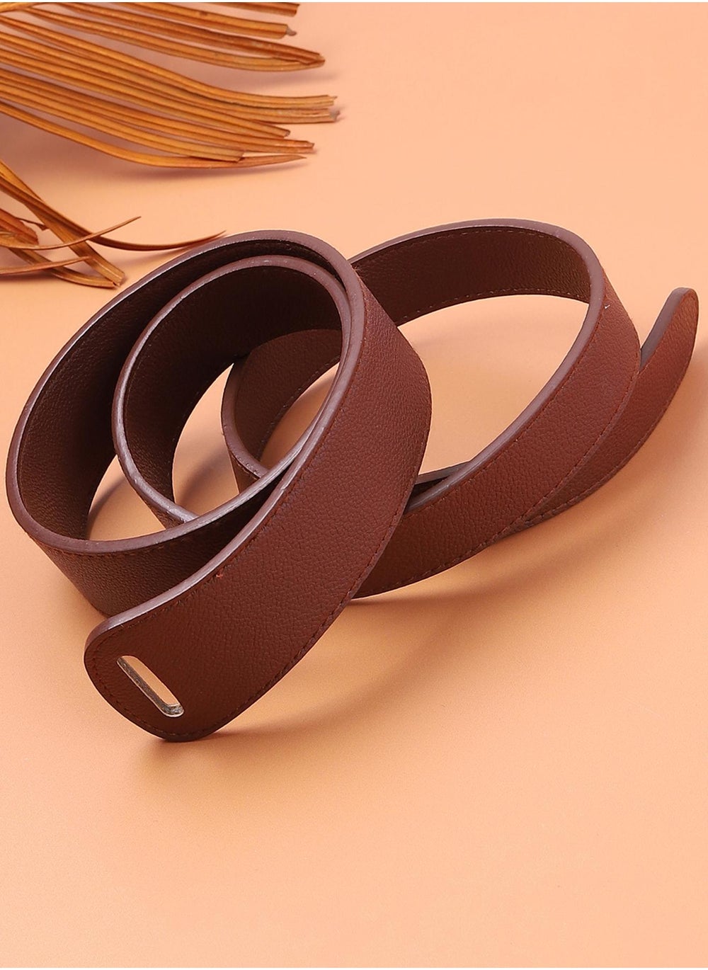 buy-haute-sauce-brown-solid-twist-belt_ylg