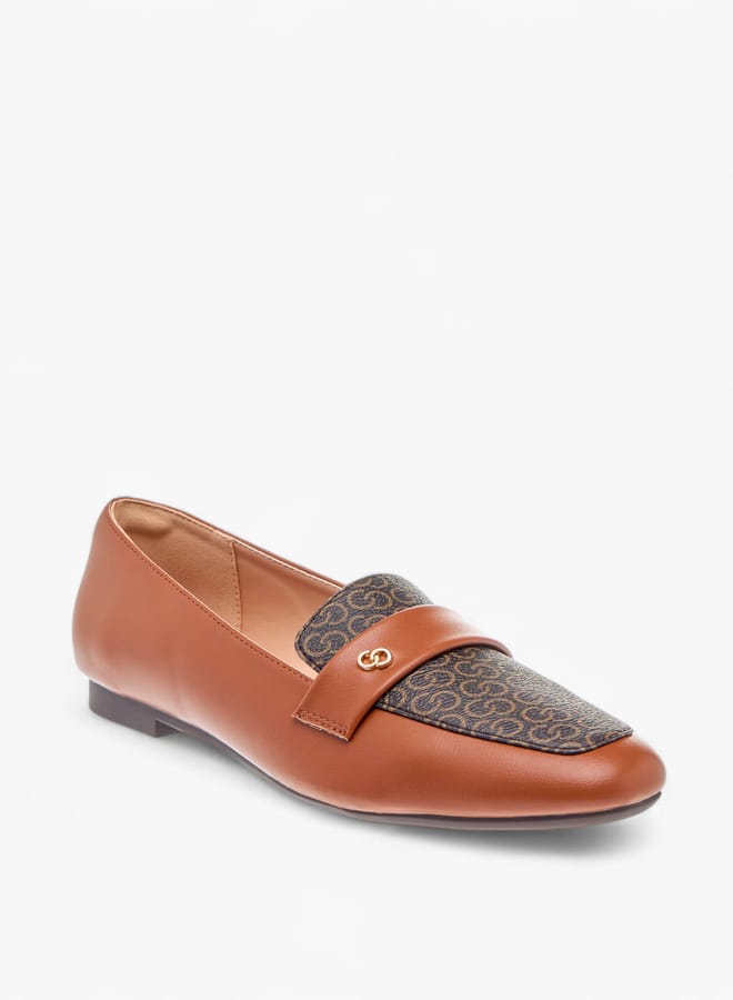 buy-celeste-womens-monogram-print-slip-on-loafers-with-metal-accent_x1z