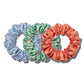Sea Mist Silk Scrunchies - Luxury Set of 3