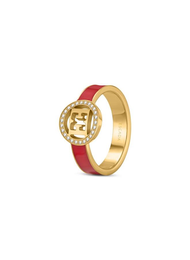 buy-escada-isabella-gold-plated-ring-with-cutout-logo-and-red-enamel-band_9md