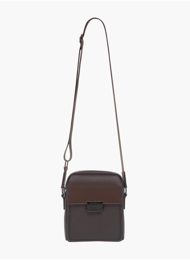buy-duchini-mens-solid-crossbody-bag-with-zip-closure-and-detachable-strap_y7b