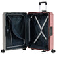 buy-eminent-vertica-hard-case-luggage-trolley-polypropylene-lightweight-4-quiet-double-spinner-wheels-with-tsa-lock-b0006m-grey-pink_2vo