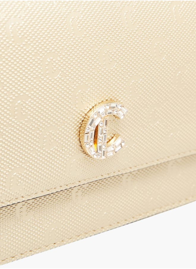 buy-le-confort-women-monogram-detail-crossbody-bag-with-detachable-strap-and-magnetic-closure_zv5