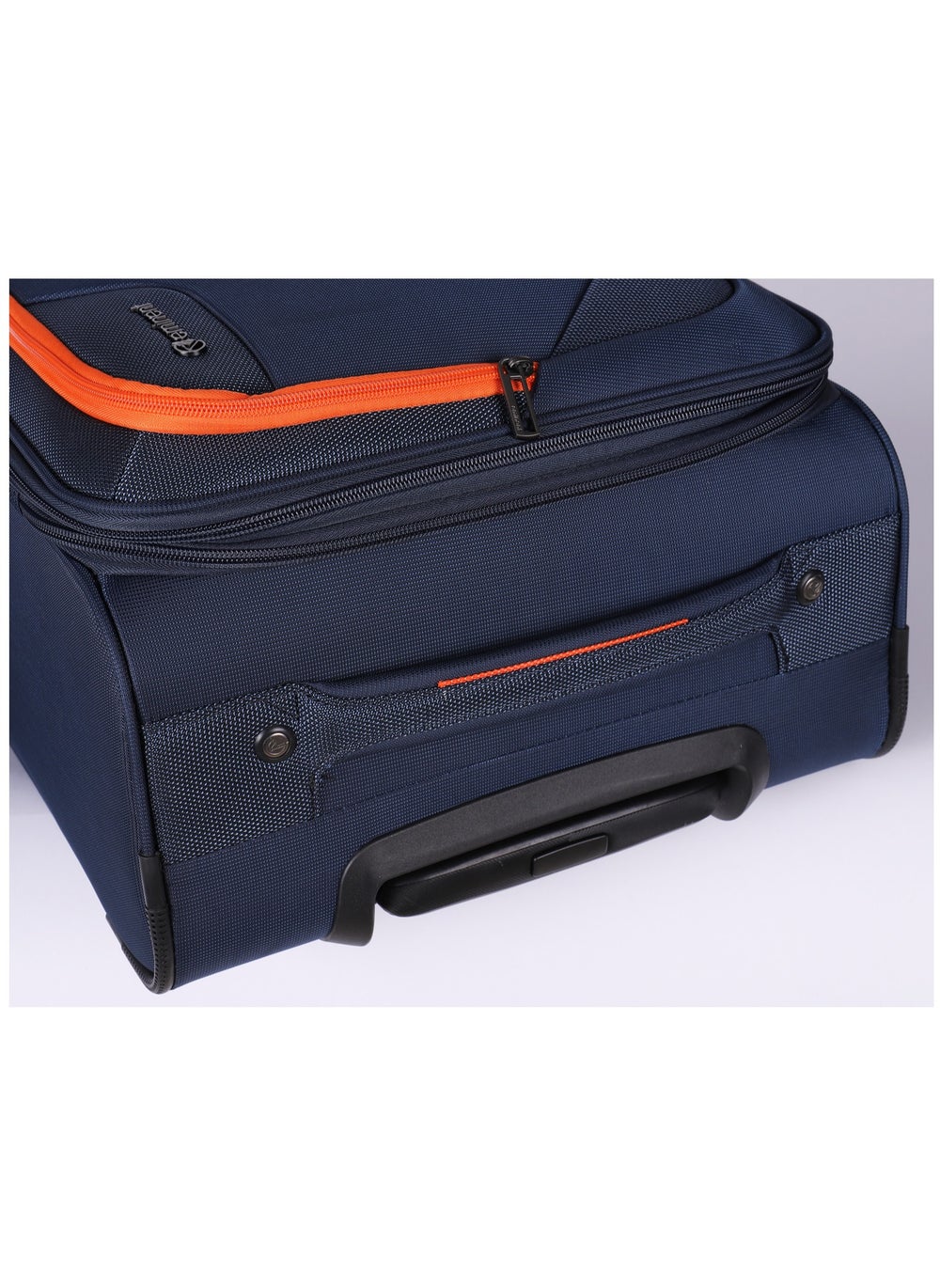 buy-eminent-expandable-luggage-trolley-bag-soft-suitcase-for-unisex-travel-polyester-shell-lightweight-with-tsa-lock-double-spinner-wheels-e765sz-medium-checked-24-inch-navy-blue_gaa