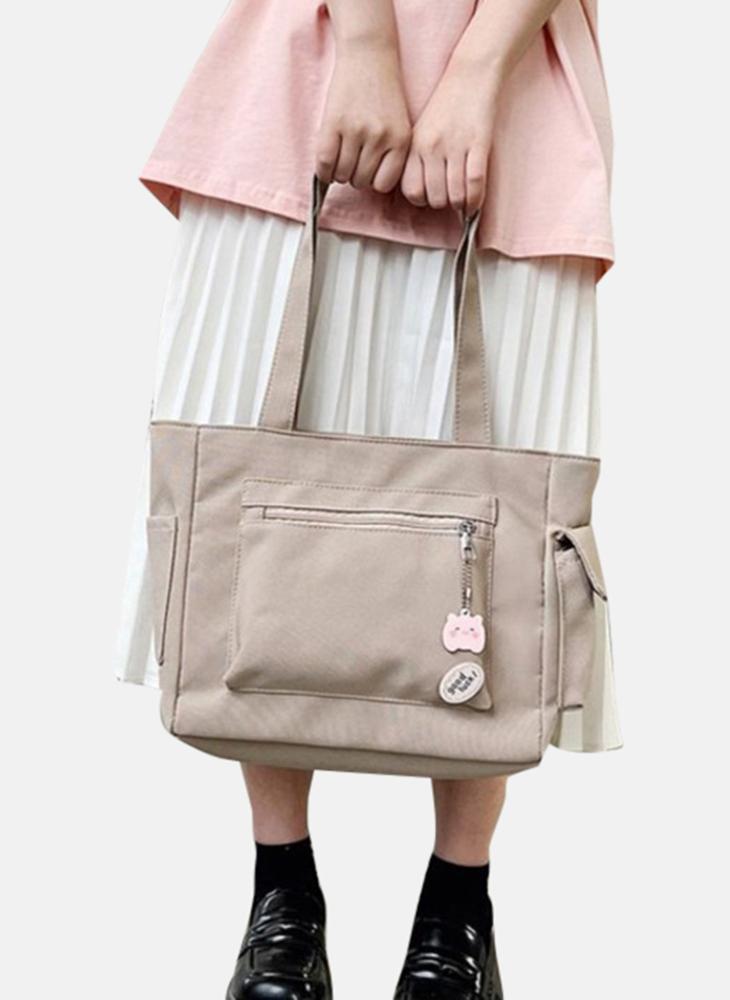 buy-yuniqee-beige-plain-lifestyle-tote-bag_lge