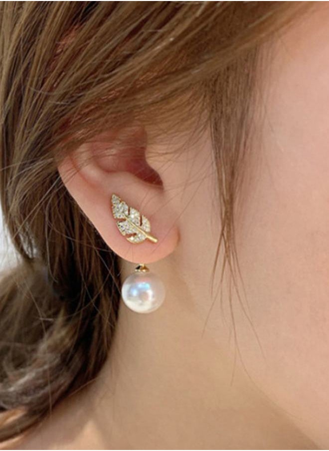 buy-styli-leaf-faux-pearl-drop-earrings_8vx