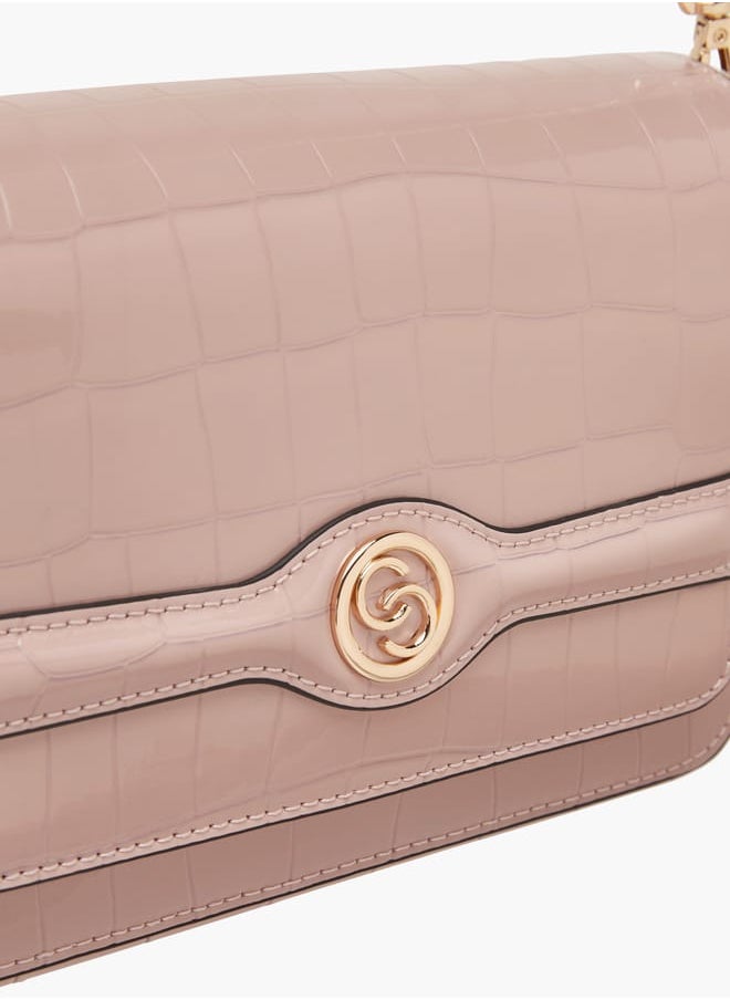 buy-celeste-women-textured-crossbody-bag-with-button-closure-and-chain-strap_0y2