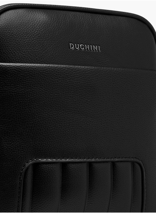 buy-duchini-men-s-textured-crossbody-bag-with-adjustable-strap-and-zip-closure_nvo