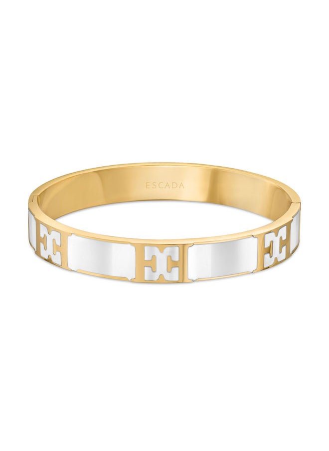 buy-escada-scarlett-gold-plated-bangle-with-logo-cutout-and-white-enamel-detail_w0b