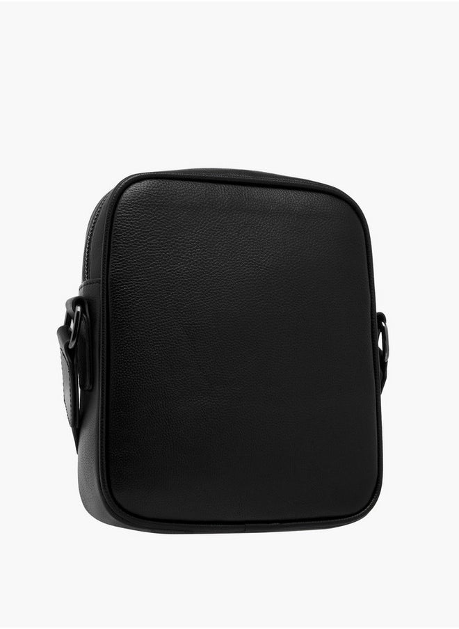 buy-duchini-men-s-textured-crossbody-bag-with-adjustable-strap-and-zip-closure_hii