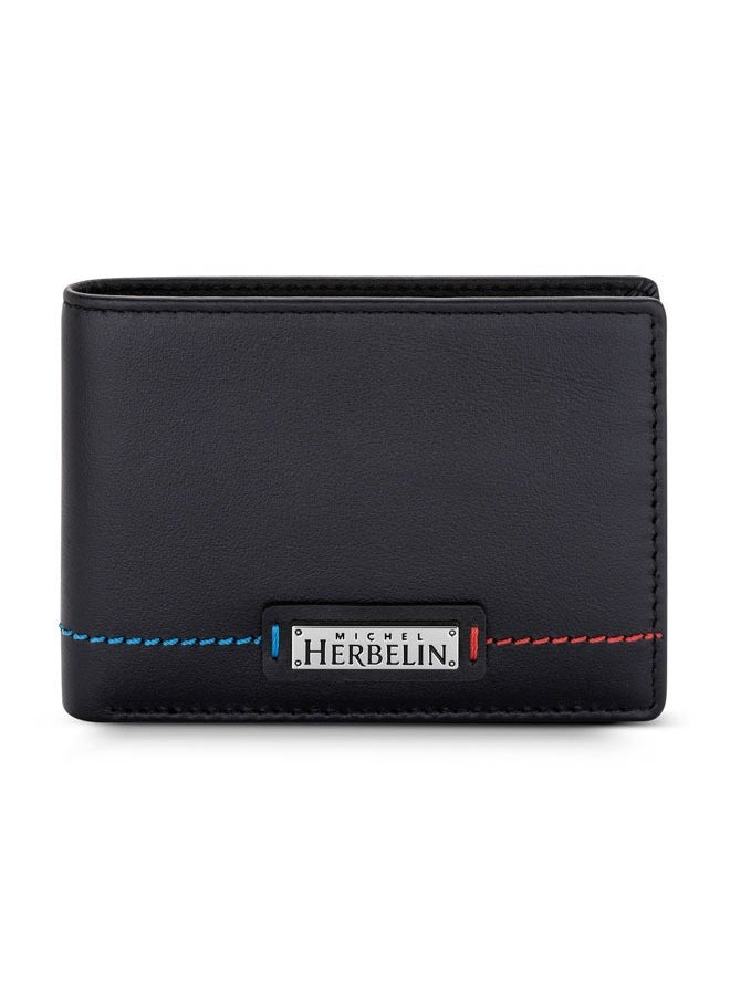 buy-michel-herbelin-bi-napa-leather-bi-fold-black-wallet-for-men-s_phm