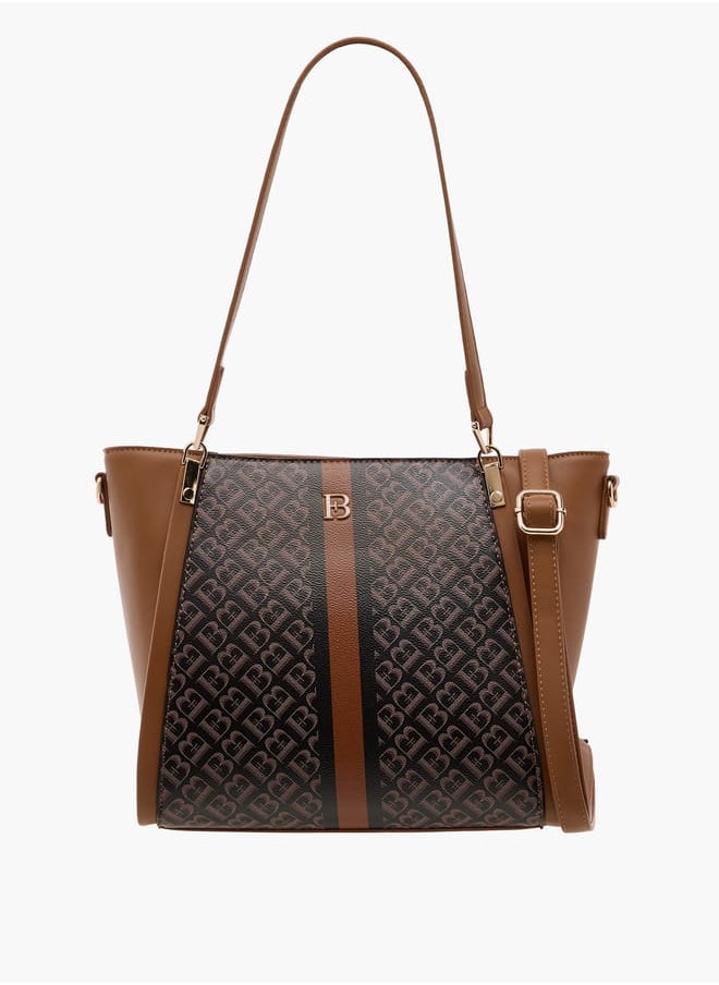 buy-flora-bella-by-shoexpress-women-s-monogram-print-tote-bag-with-zip-closure-and-double-handles_2s9