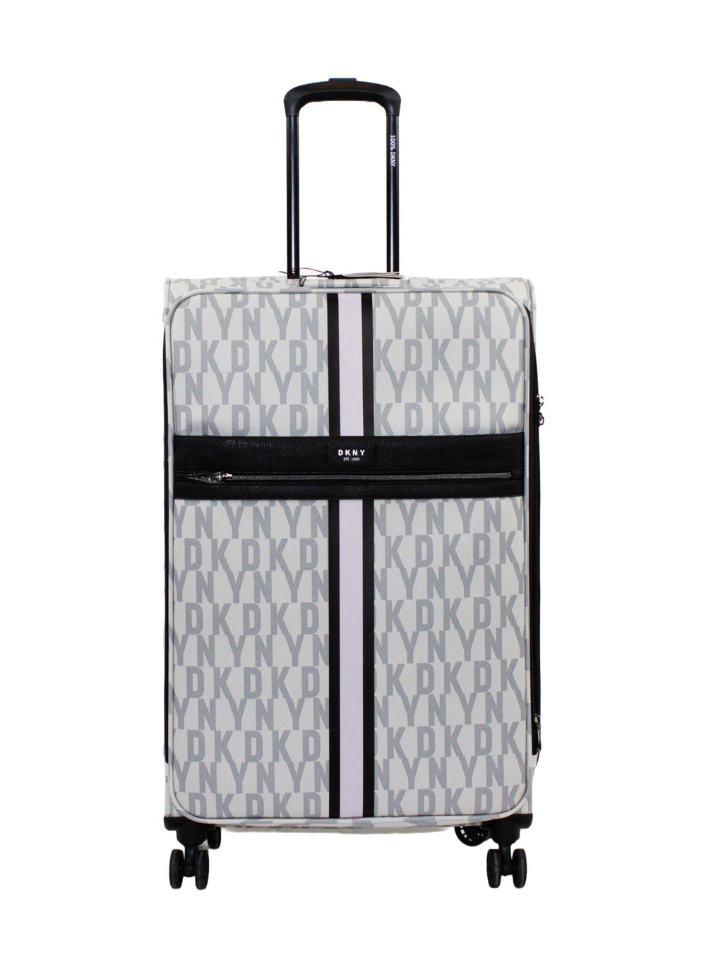 buy-dkny-dkny-signature-strip-2-0-softside-luggage-on-wheels-for-unisex-ultra-lightweight-abs-on-with-spinner-double-wheels-4-color-lt-grey-mauve_ga1