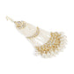 Elegant Gold-Plated Kundan Pearl Jhumar Passa