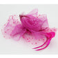 Ddaniela Monalisa Hot Pink Fascinator - Chic Tea Party Elegance
