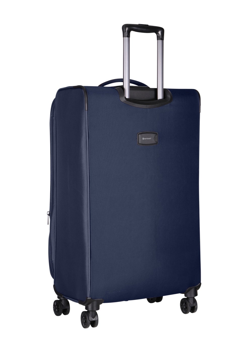 buy-eminent-unisex-soft-travel-bag-medium-luggage-trolley-polyester-lightweight-expandable-4-double-spinner-wheeled-suitcase-with-3-digit-tsa-lock-e751-navy-blue_5mn