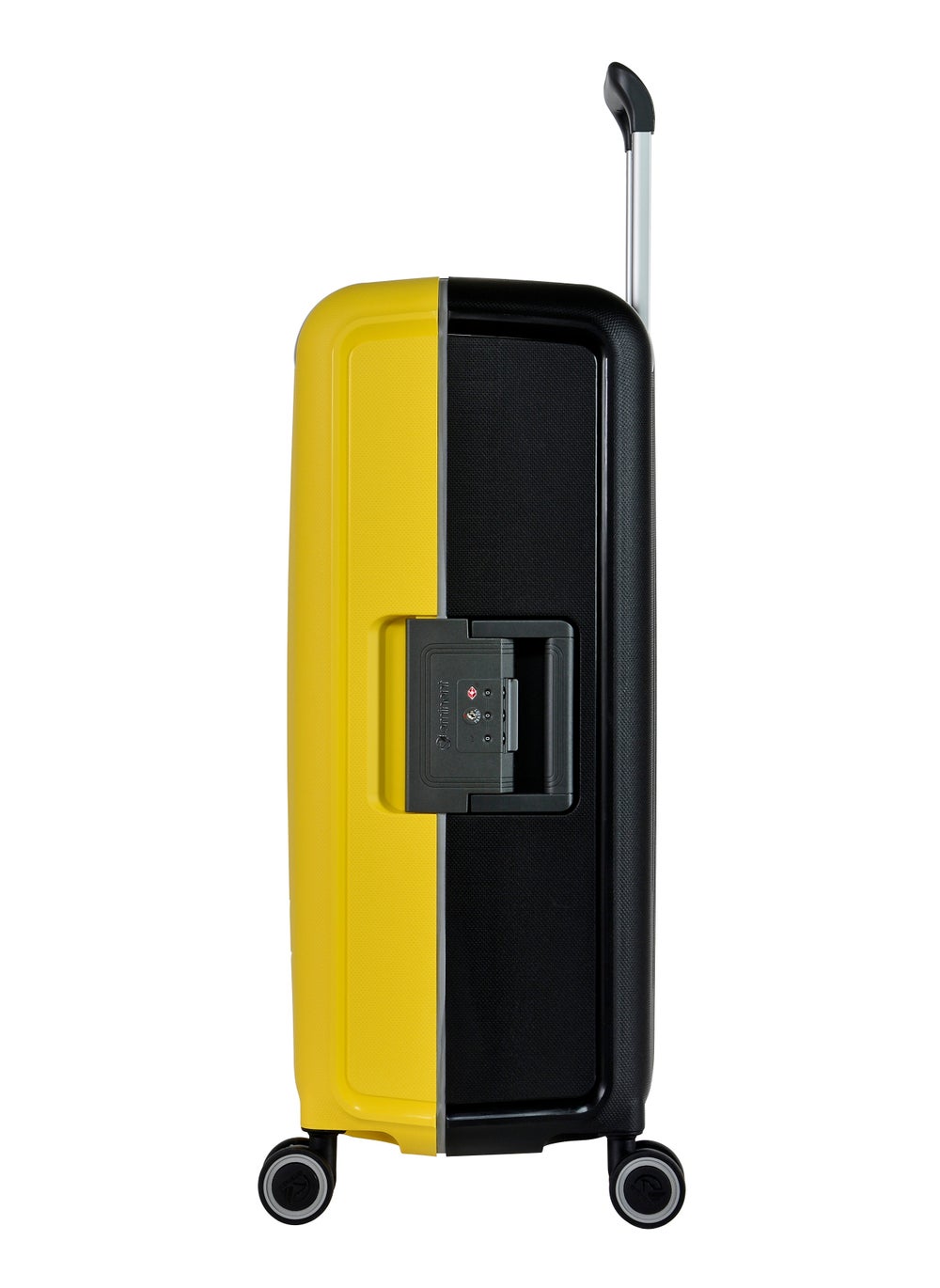 buy-eminent-vertica-hard-case-luggage-trolley-polypropylene-lightweight-4-quiet-double-spinner-wheels-with-tsa-lock-b0006m-yellow-black_kwp