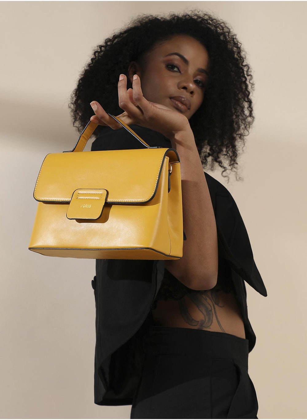 buy-haute-sauce-structured-flap-handbag-yellow_dsn