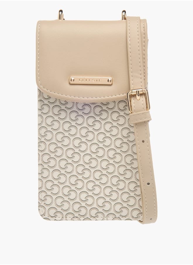 buy-celeste-womens-monogram-print-crossbody-bag-with-detachable-strap-and-flap-closure_j8g