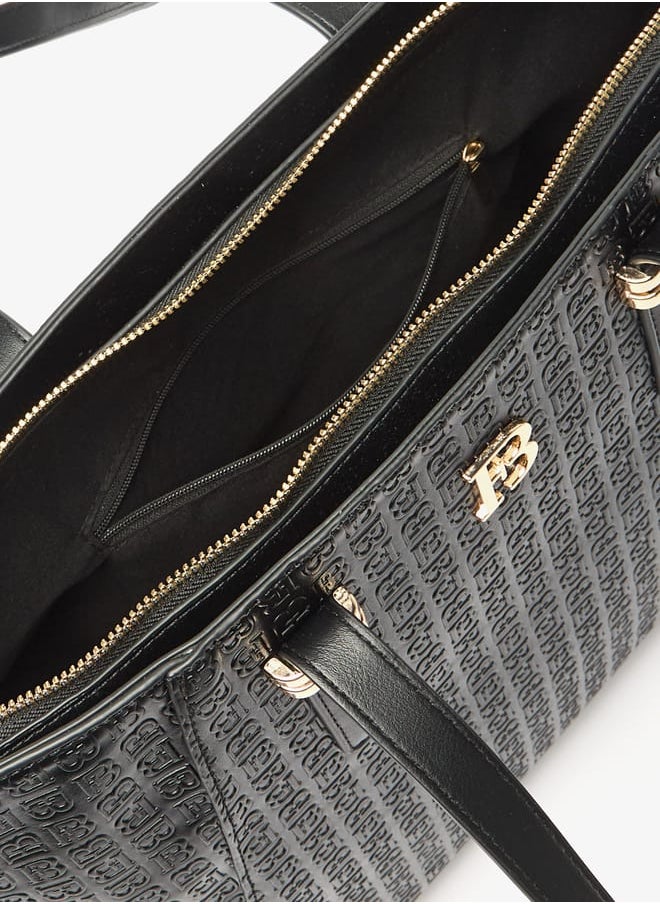 buy-flora-bella-by-shoexpress-women-monogram-detail-tote-bag-with-detachable-strap-and-zip-closure_36u